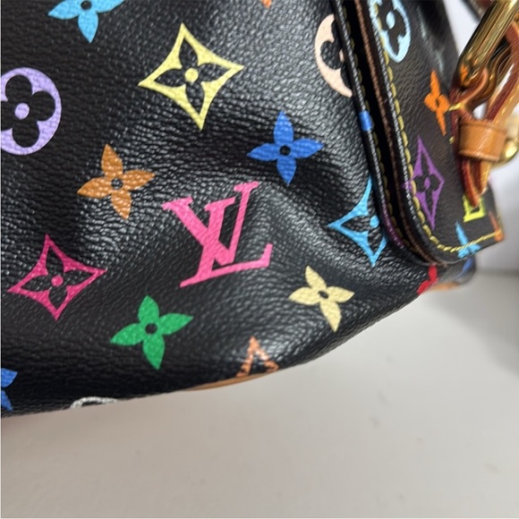 Louis Vuitton MURAKAMI Multicolor Monogram Bucket Bag NOE Vintage Beauty - Picture 10 of 17
